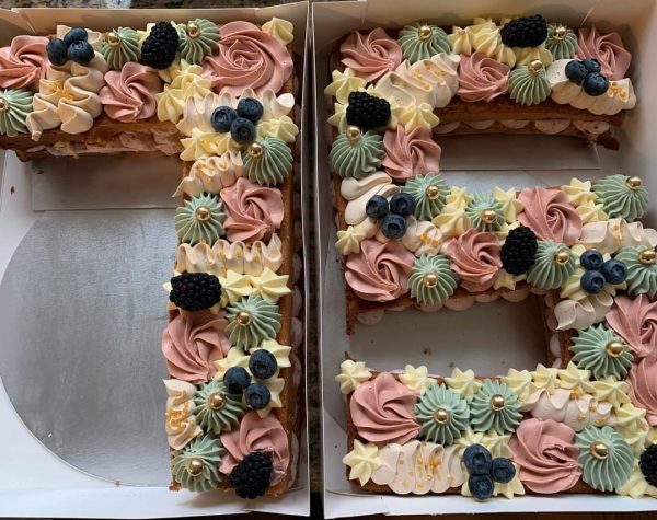 Cijfer / letter taart