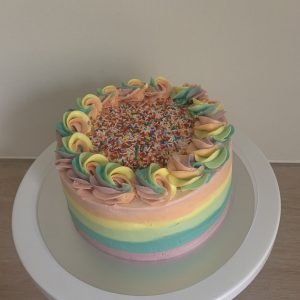 Regenboog Taart