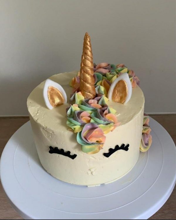 unicorn taart