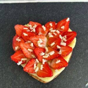 hartvorm aardbeienslof