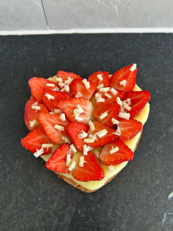 hartvorm aardbeienslof